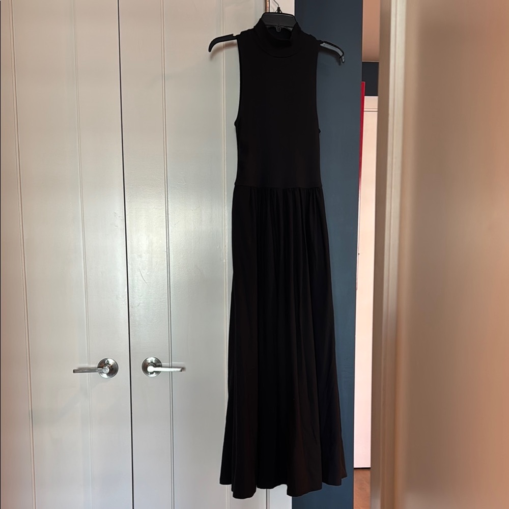 Reformation Sai Black Sleeveless Dress